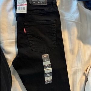 Levi's Kids Black Skinny Jeans